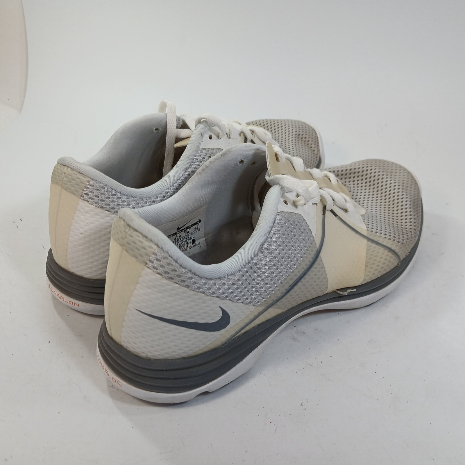 NIKE Lunar Summer Lite 2 Golf Shoes Sz 7 W White Gray 628541-002