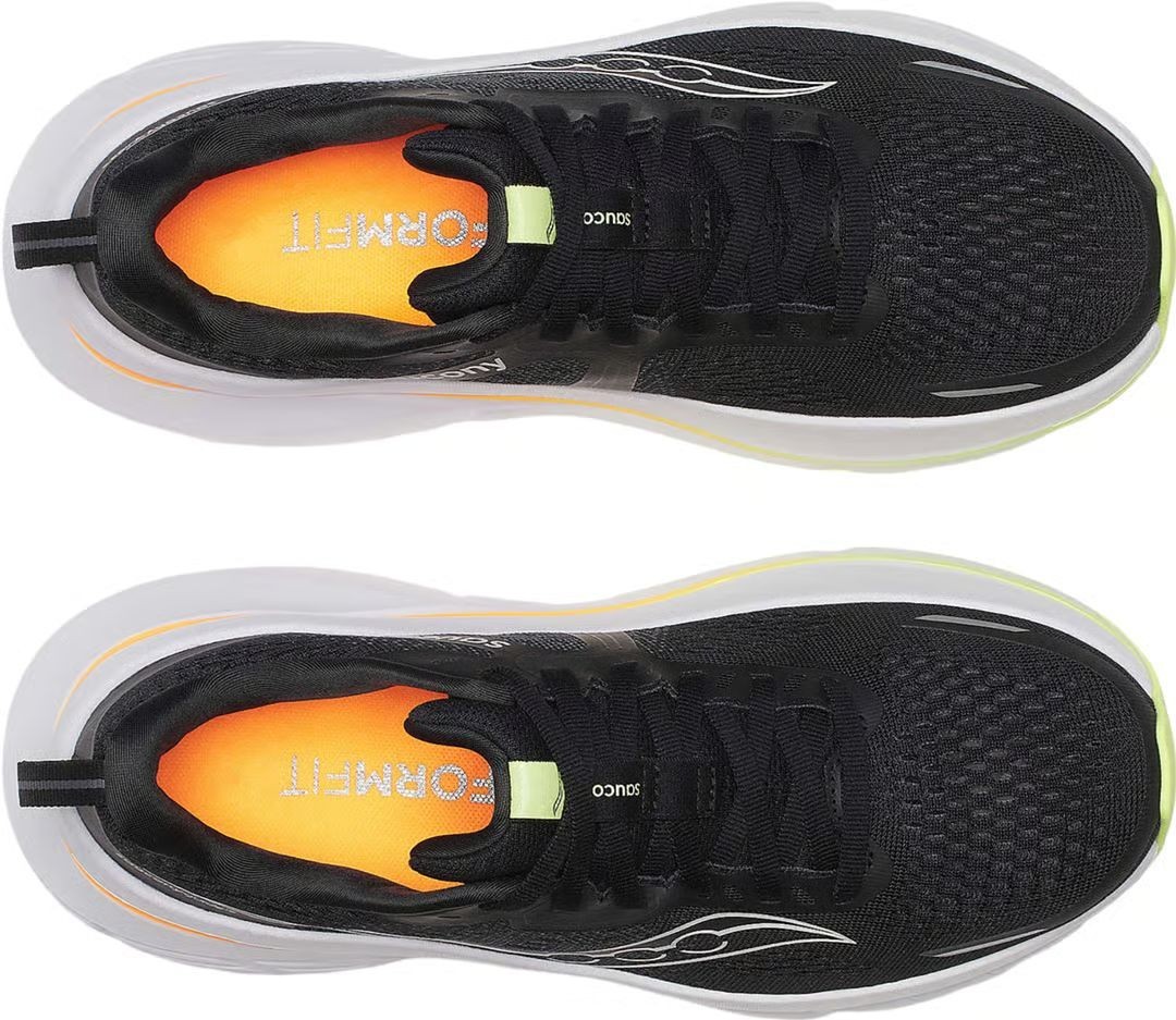 Saucony Guide 18 Black / Sunny – Women – sizes – 6.5 – 10 – BRAND NEW!