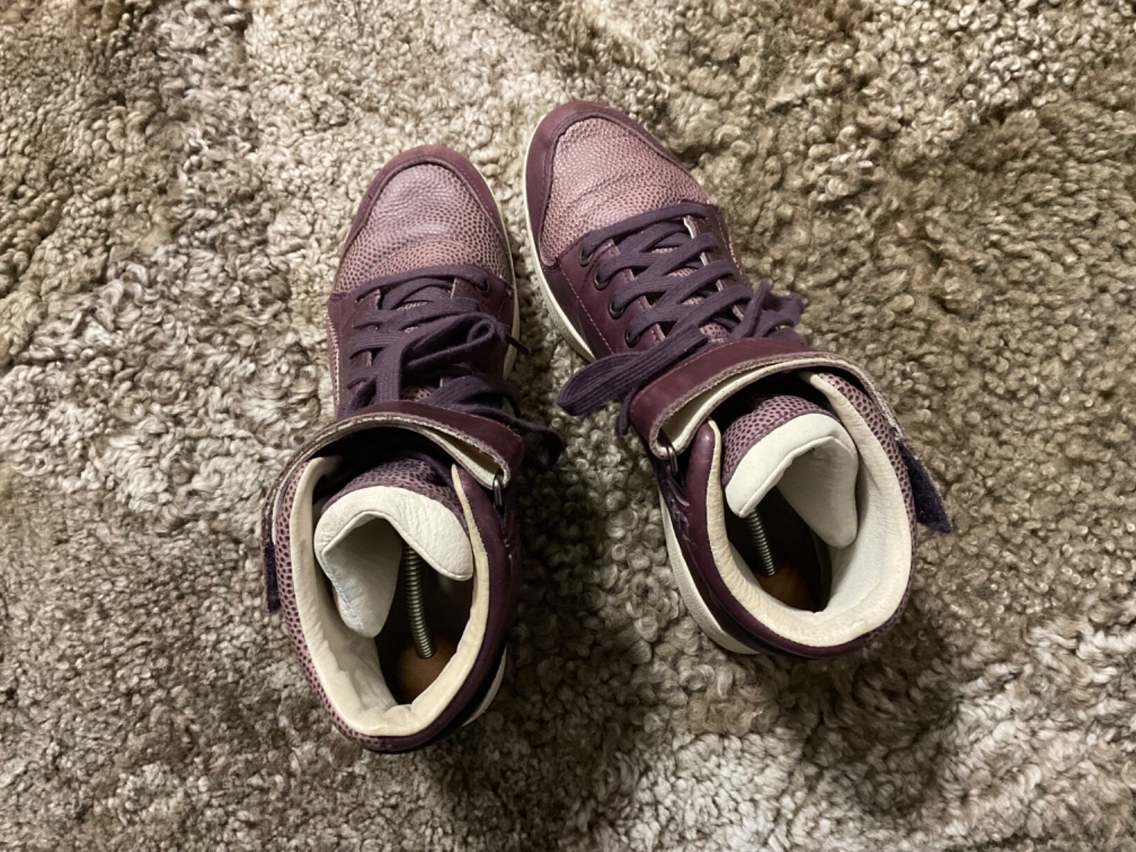 Alexander McQueen collab Puma Trainers size 39 leather