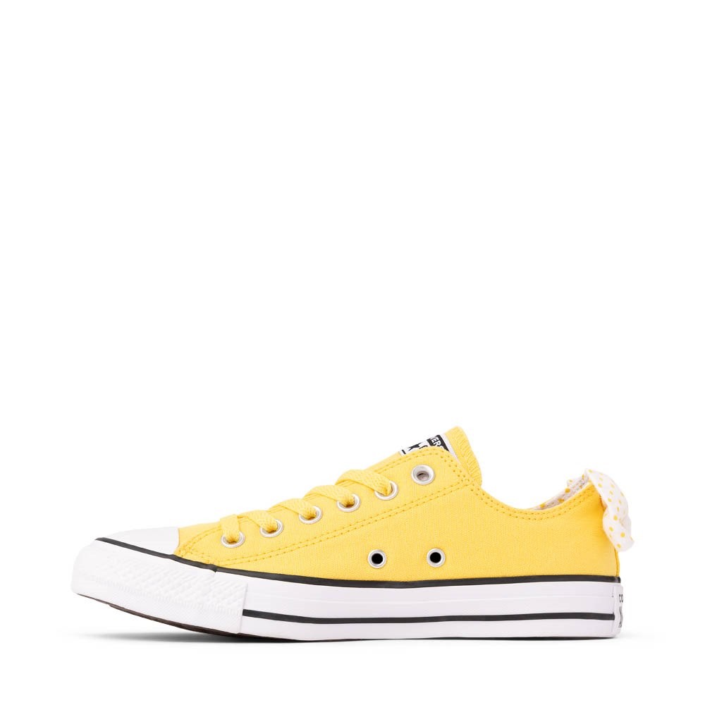 NEW Converse Chuck Taylor All Star Bow Low-Top Sneaker Yellow Womens