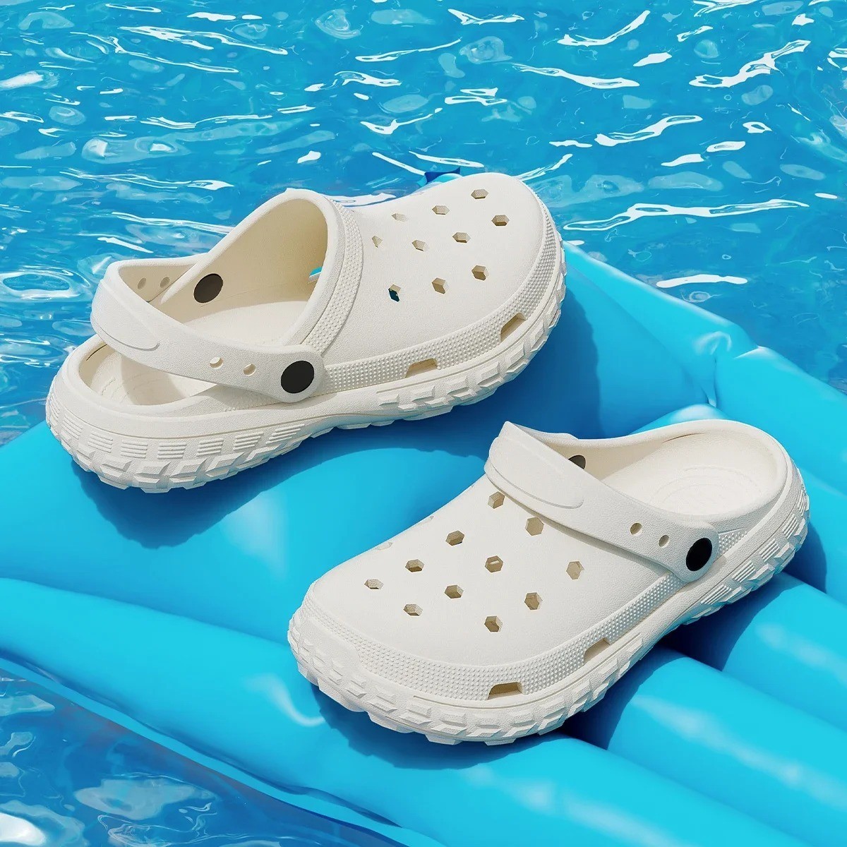 Crocs Classic Clog Black Unisex Men Women Shoes Slip On Water Friendly Sandals..