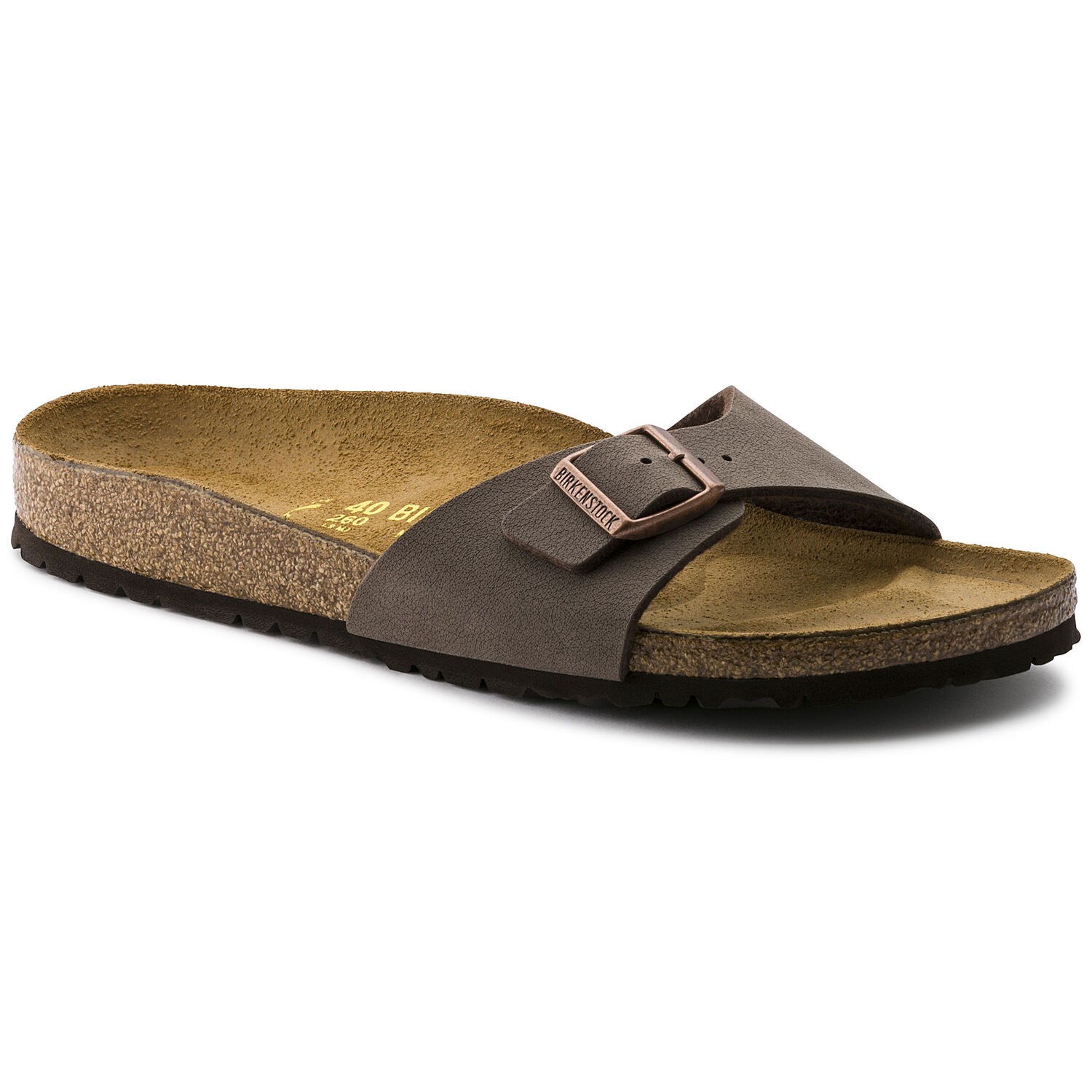 BIRKENSTOCK MADRID UNISEX SANDALS MOCHA BROWN MEDIUM/NARROW WIDTH MOCCA