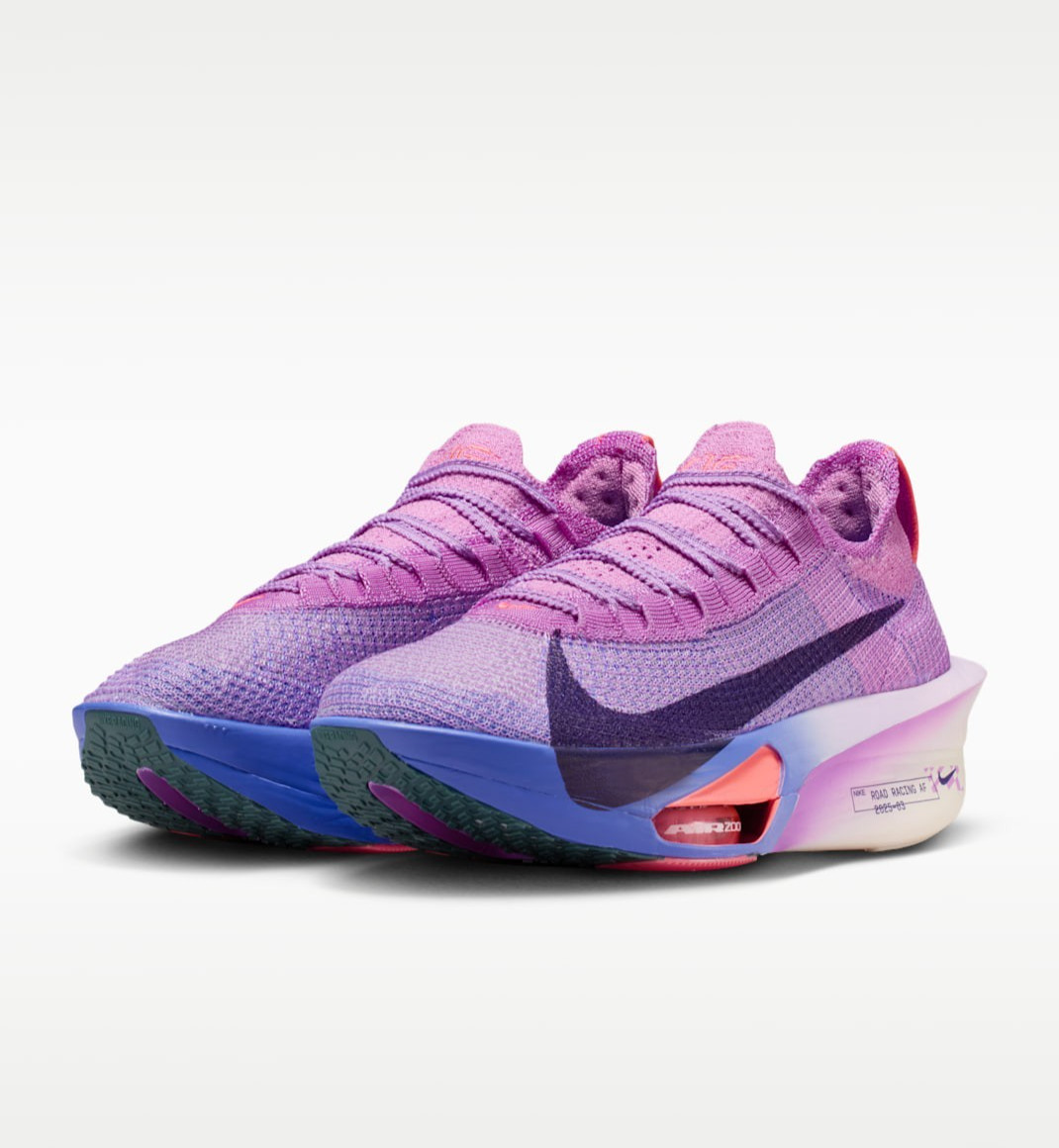 NIKE Women’s Alphafly 3 FD8315-500 Fuchsia Glow Bright Violet Sapphire