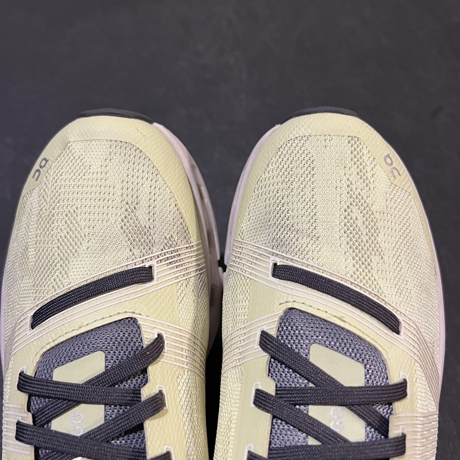 On Cloudgo Shoes Womens 9 Yellow CloudTec Cushioned Running Sneakers Athletic