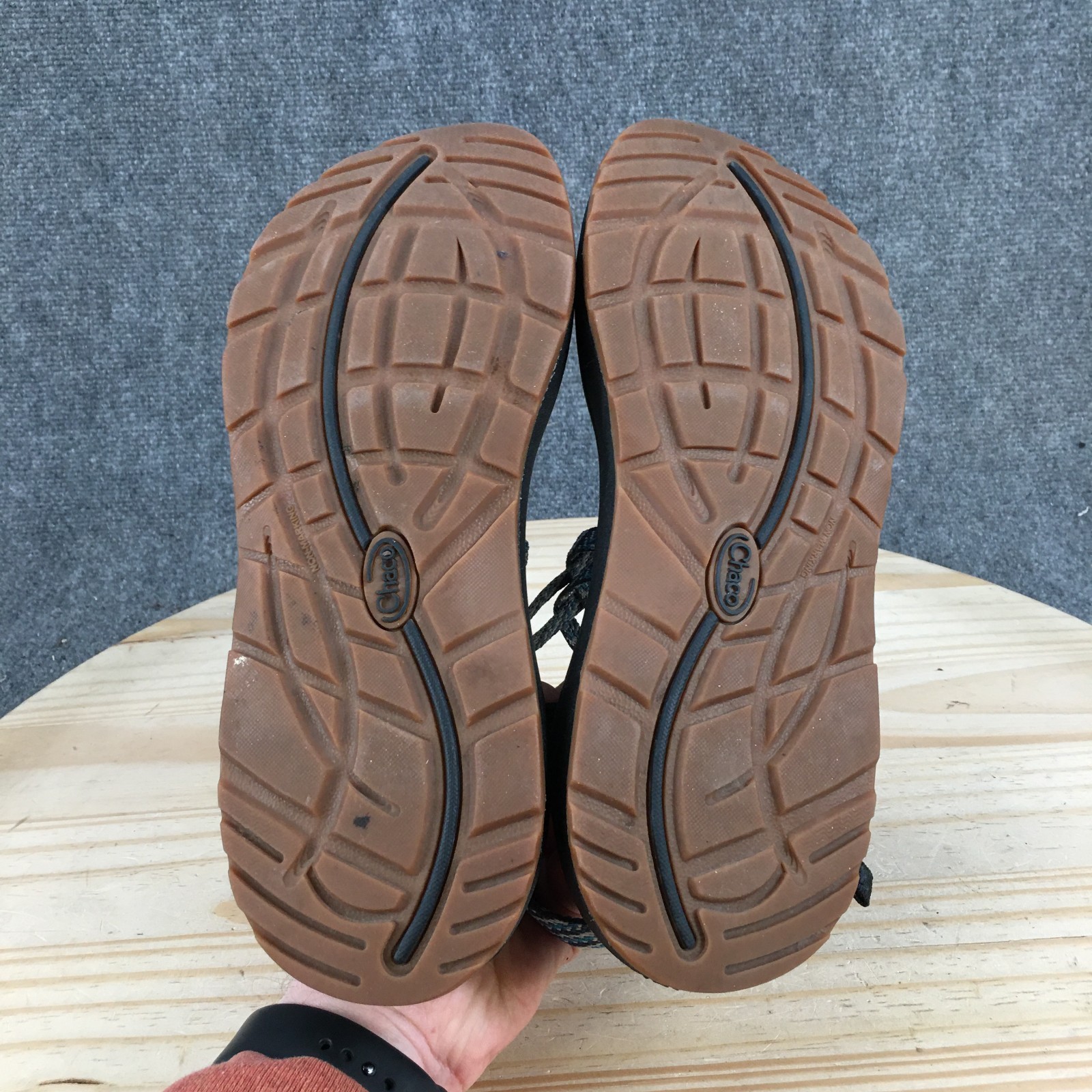 Chaco Sandals Womens 10 Z/Cloud X2 Sporty Adjustable Slingback Blue Black