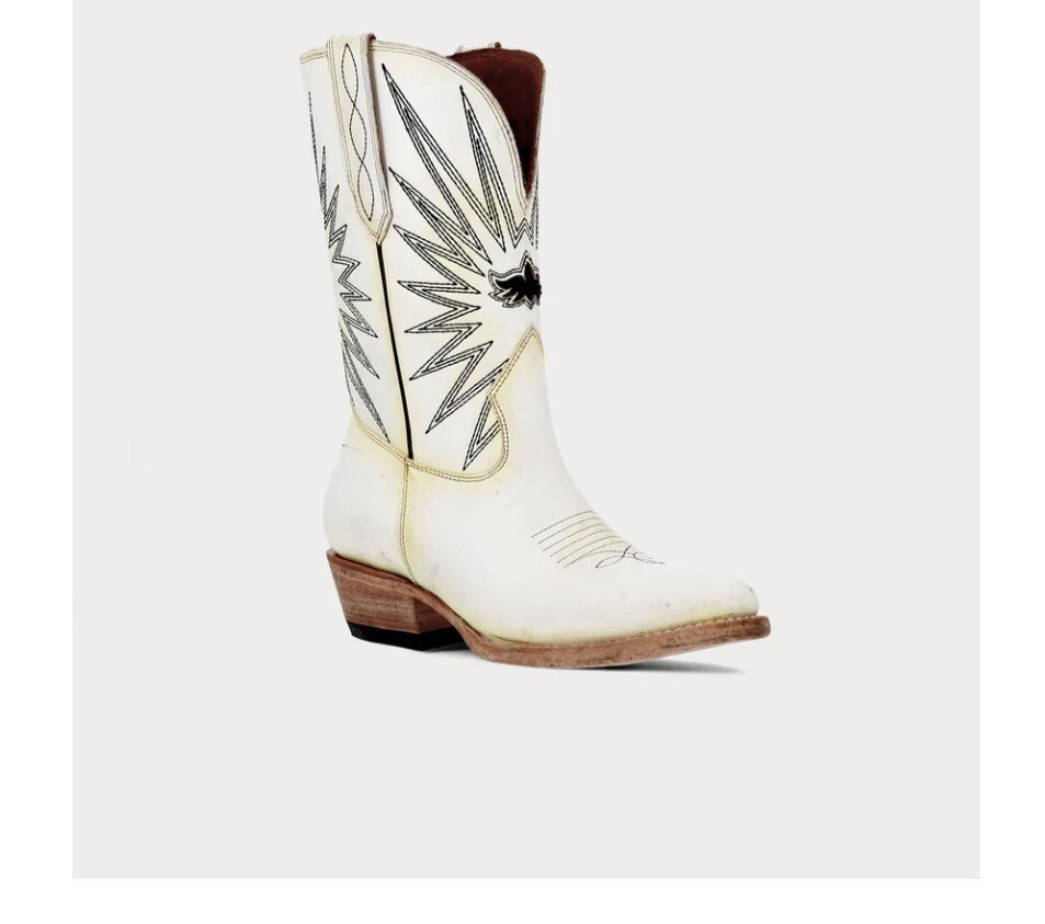 mezcalero boots Mezcal White Cowboy Boots Size 8.5