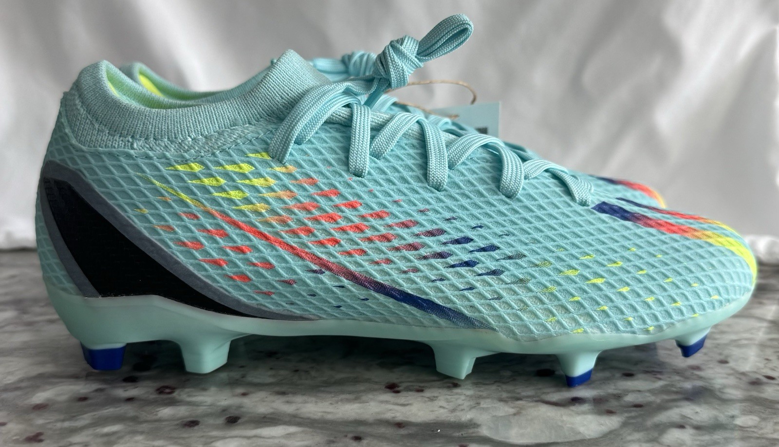adidas X Speedportal.3 FG Soccer Cleats Aqua US Size 4.5 Men’s / 5.5 Women’s