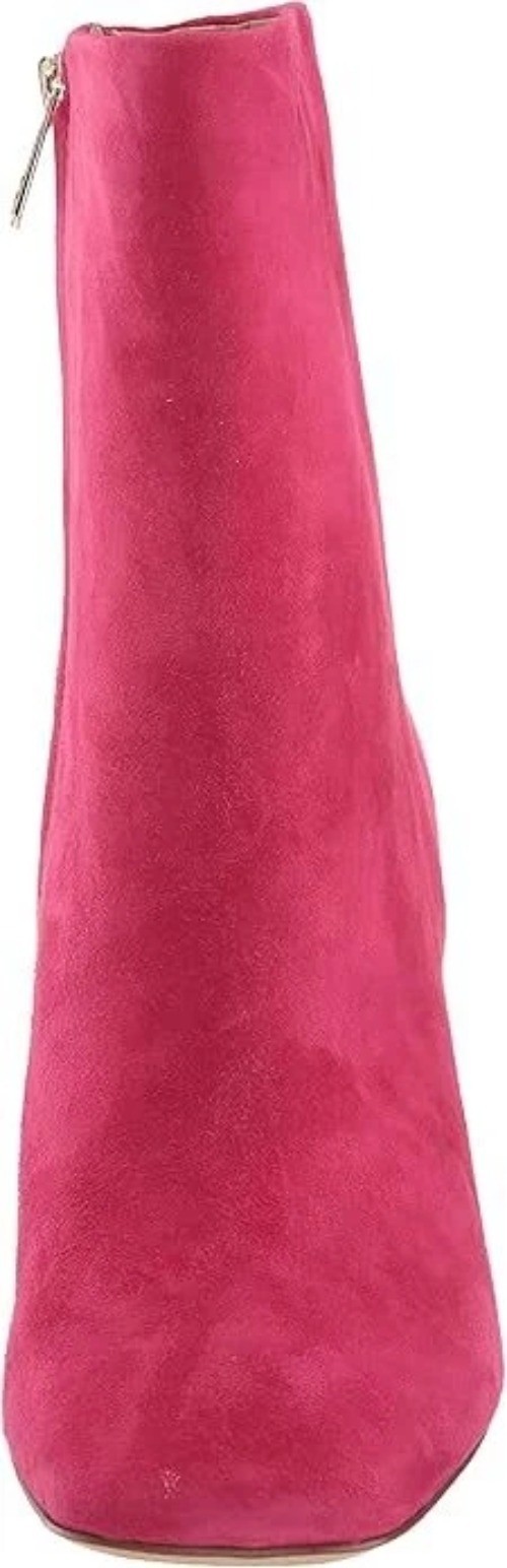 Sugar Womens Element Block Heel Square Toe Dress Booties Fuschia Size 8.5M NIB