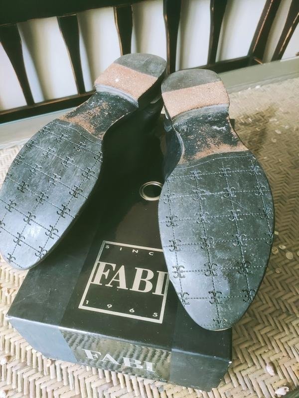 women fabi heels black leather 37.5