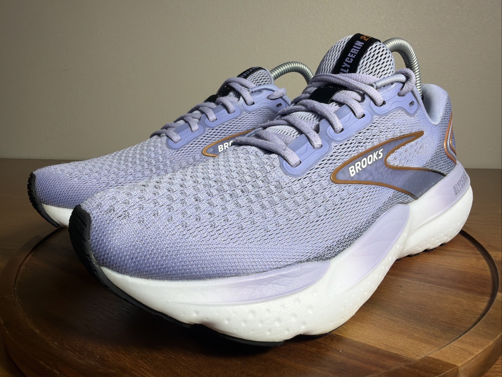 Women’s Size 10.5 – Brooks Glycerin 21 Lavender Copper Medium B 1204081B544