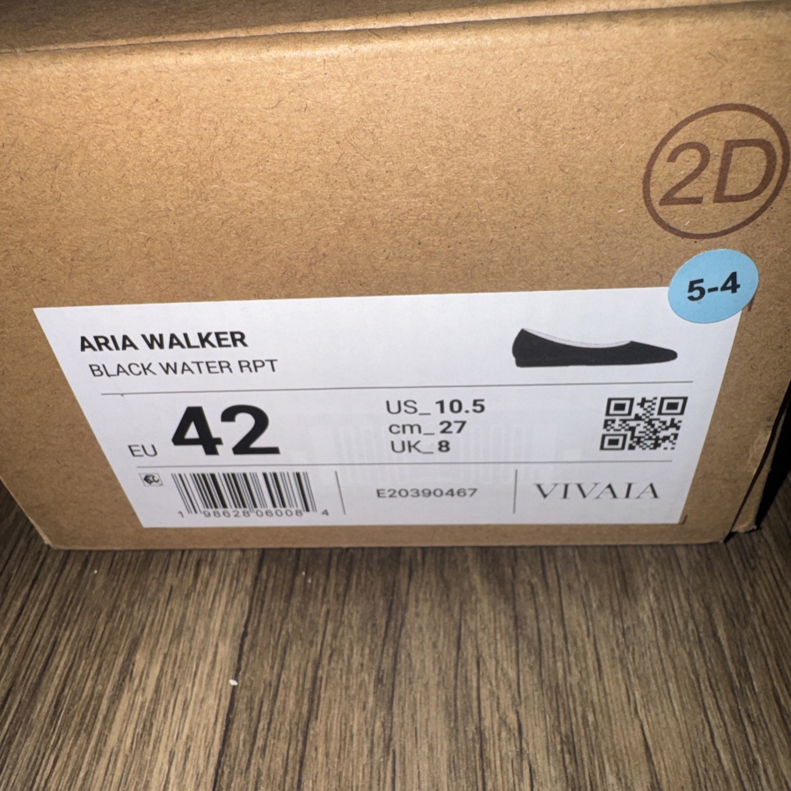 VIVAIA Aria Walker Black Water Rpt Size 10.5 Women US