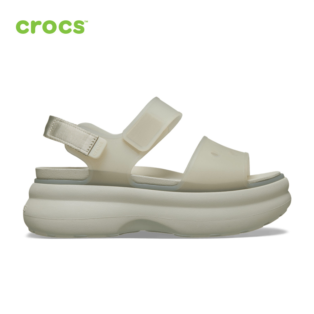 NEW CROCS Soho Frosted Y Strap Sandal 212651 Meteor Beige