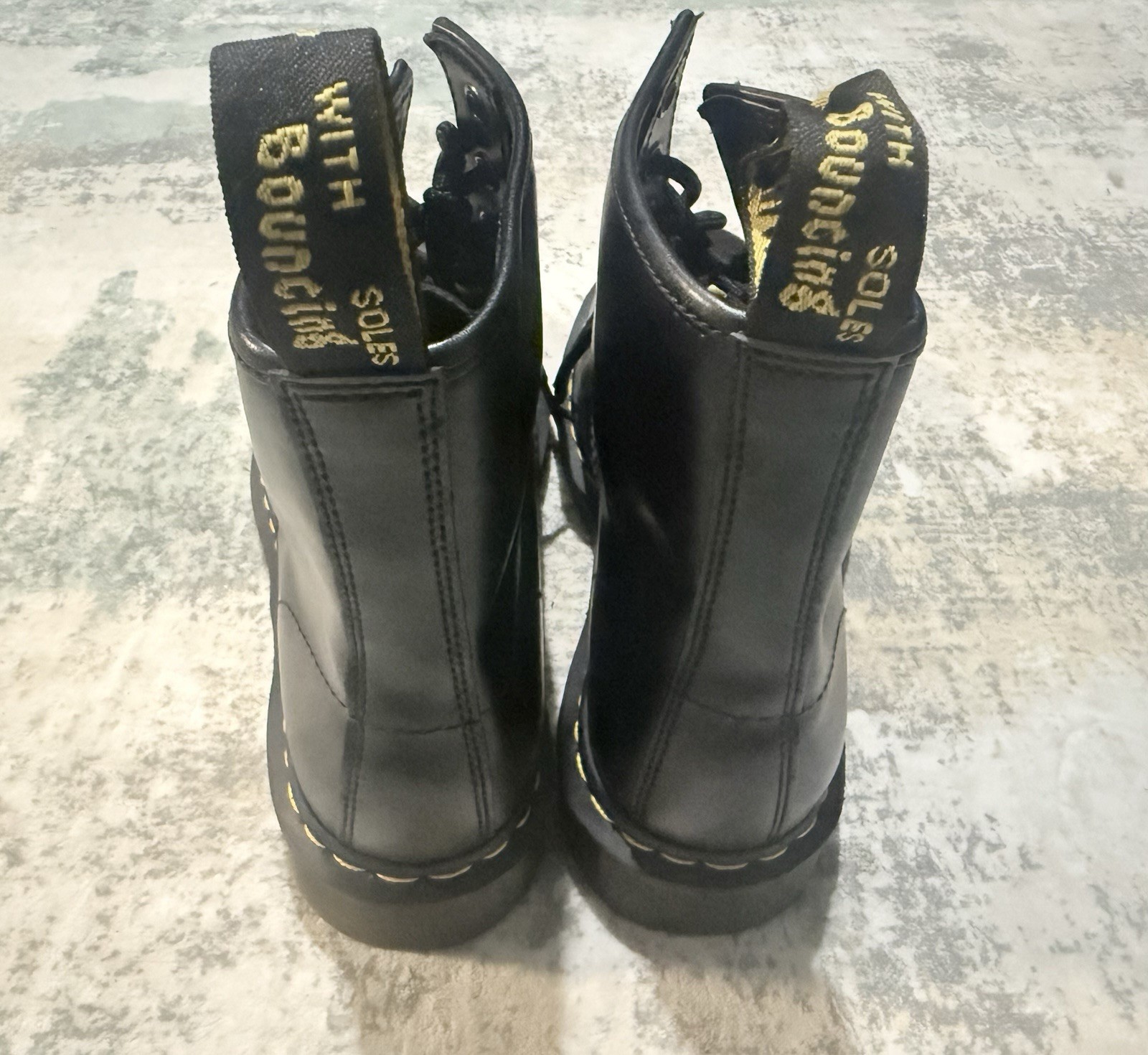 NEW Dr. Martens 1460 The Original Leather Boots Black US 10 Women’s US 9 Men’s