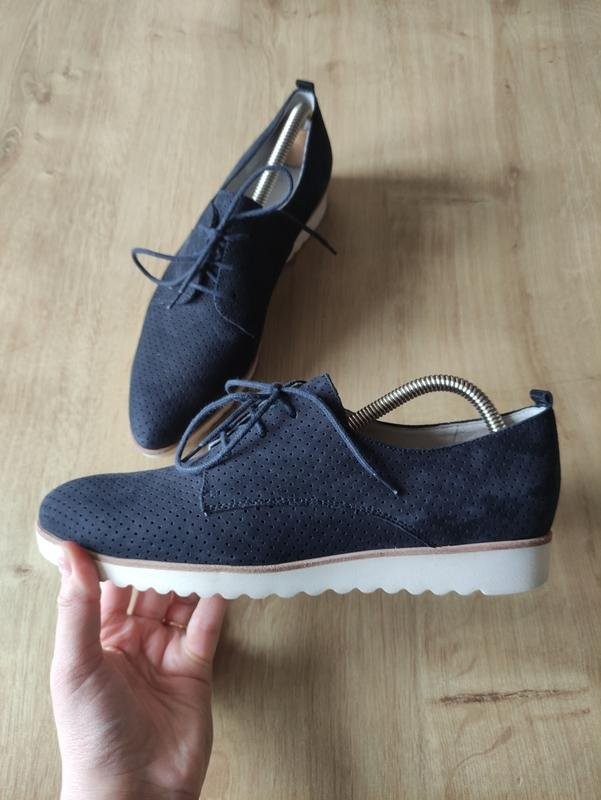Women Navyboot Oxford Navy Suede 37