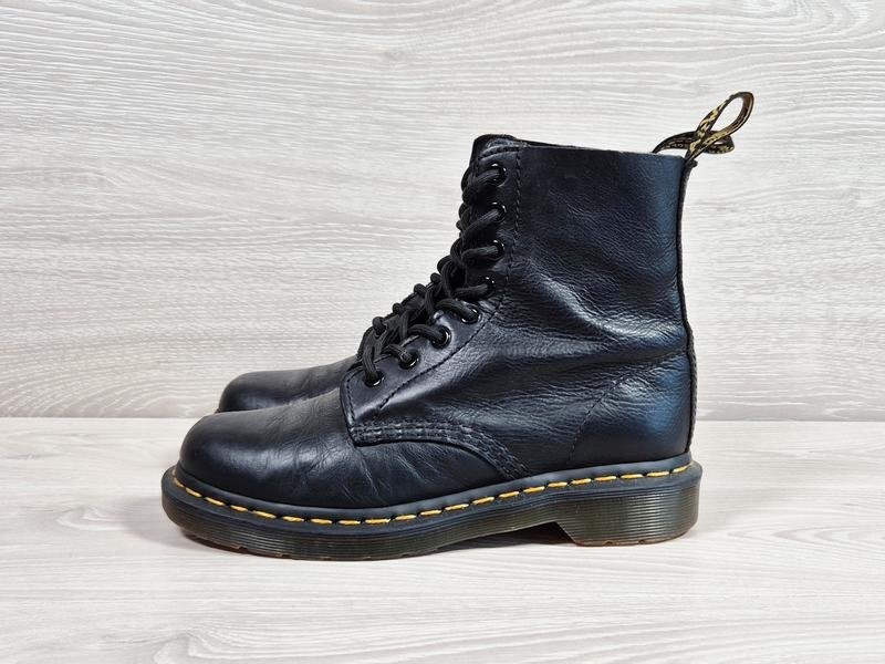 Women Dr Martens boots black leather 37 #3KTU