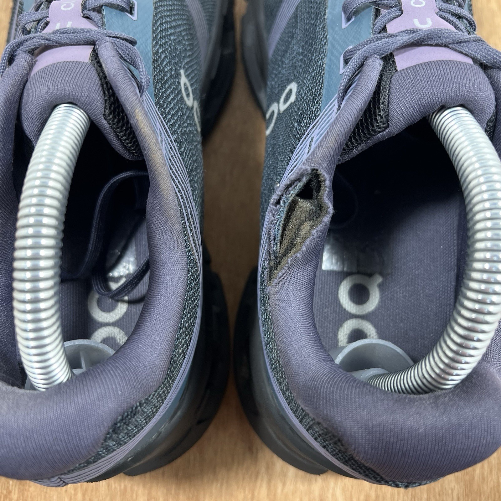 On Cloudgo Women Size 9.5 55.98087 Black Athletic Running Hiking Gym Shoes