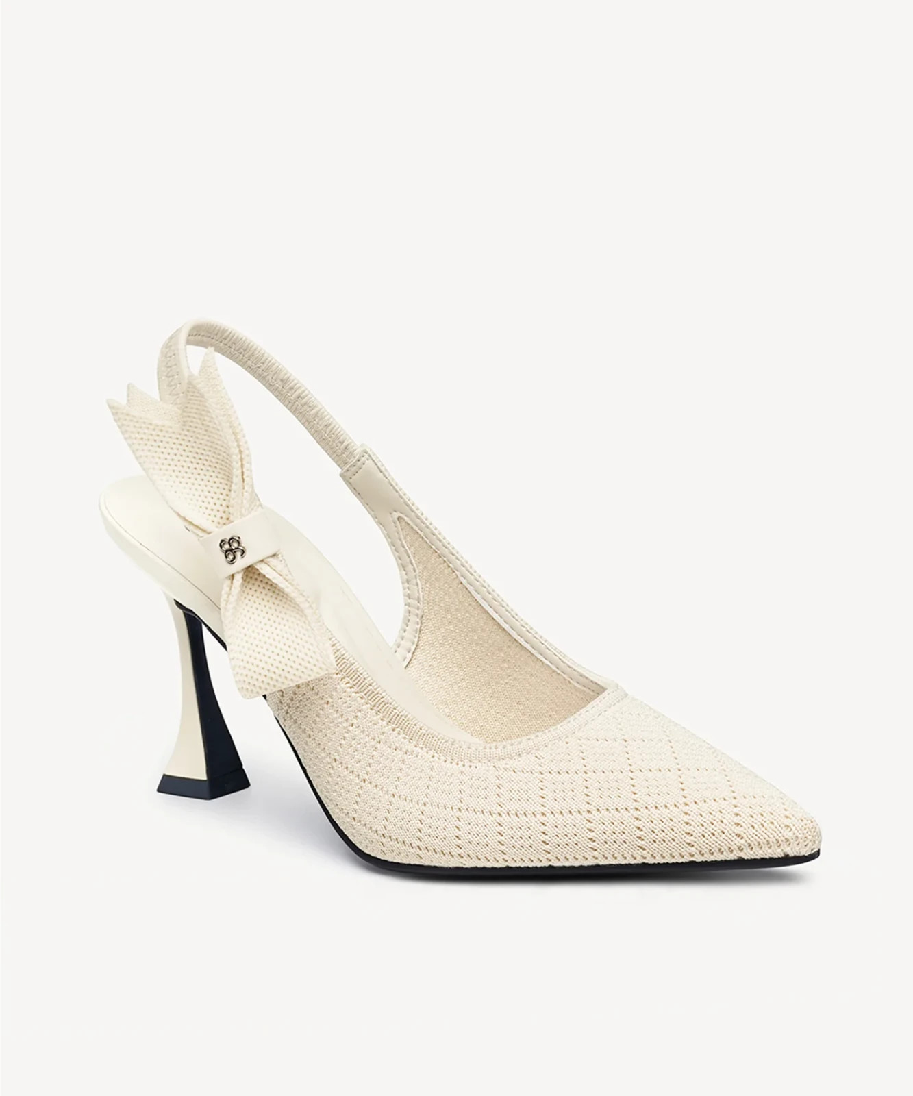 EverLush Bowknot Pointed Toe Heeled Slingback COSY ISLAND