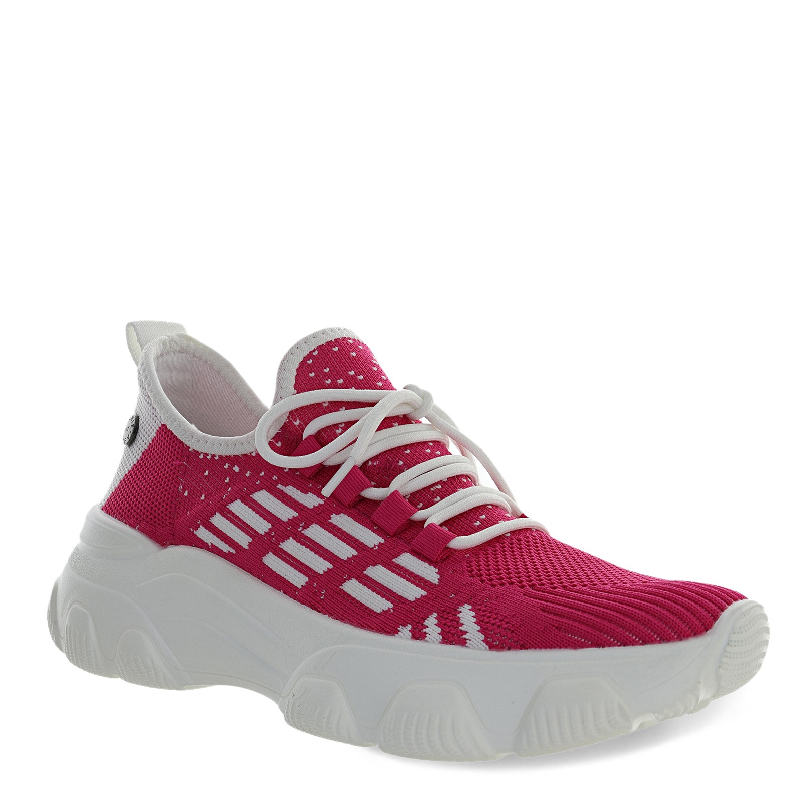 Women’s Bernie Mev, Cooper Sneaker COOPER-FUCHSIA Fuchsia FABRIC-AND-SYNTHETIC