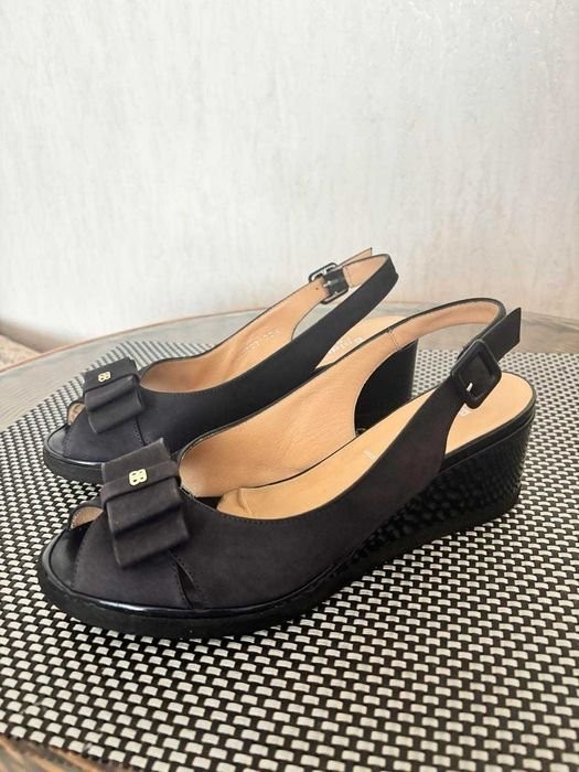 Women Baldinini Sandals Blue 38.5 #F4E