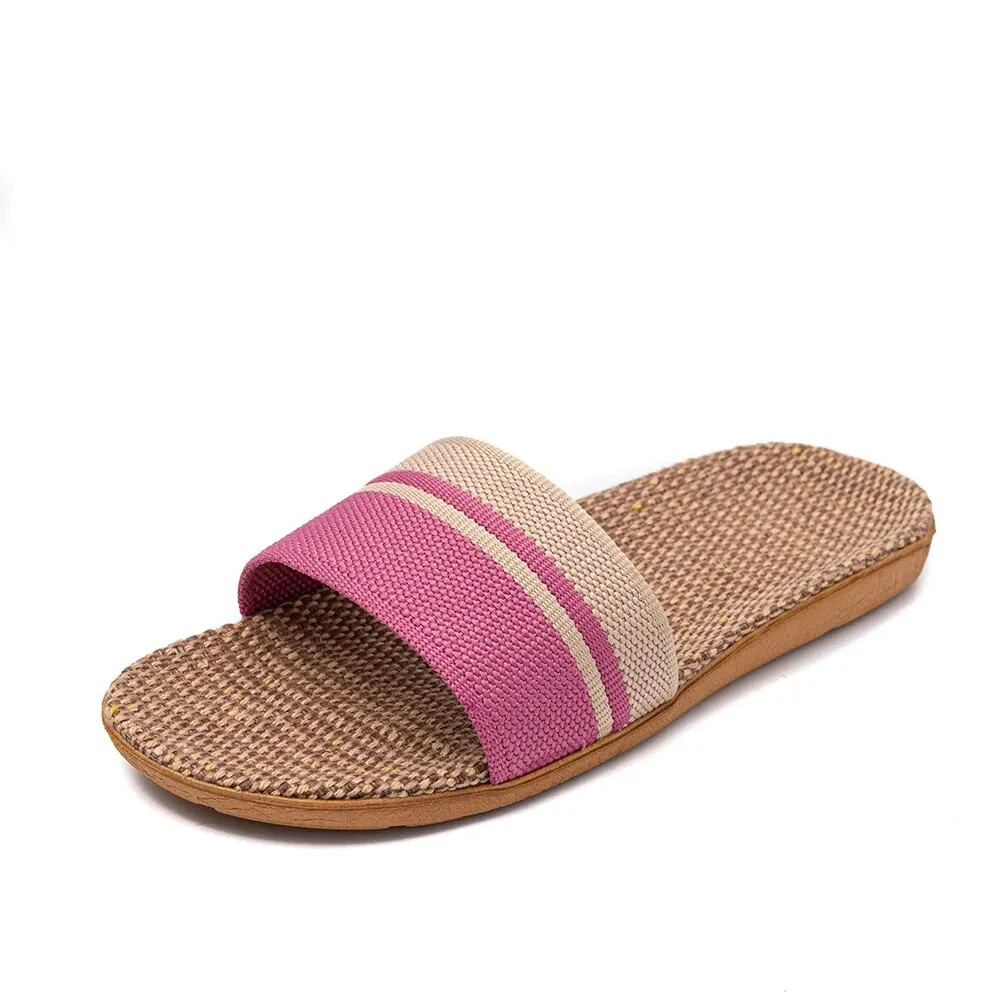 Summer Women Slippers Anti-Slip Home Slippers Lightweight Shoes Women Indoor Lin