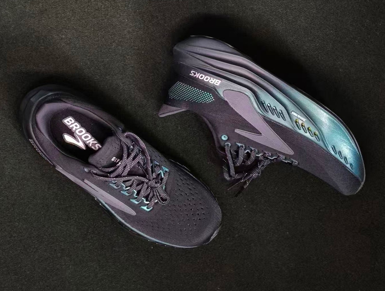 Brooks Glycerin Max ‘Aurora Black’ Running Shoes Maximum Cushion Sneakers
