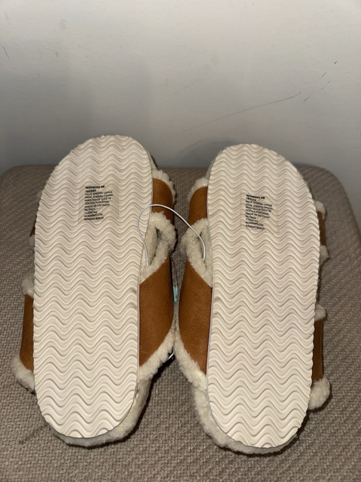 Magellan Outdoors Women’s Criss Cross Double Strap Slippers