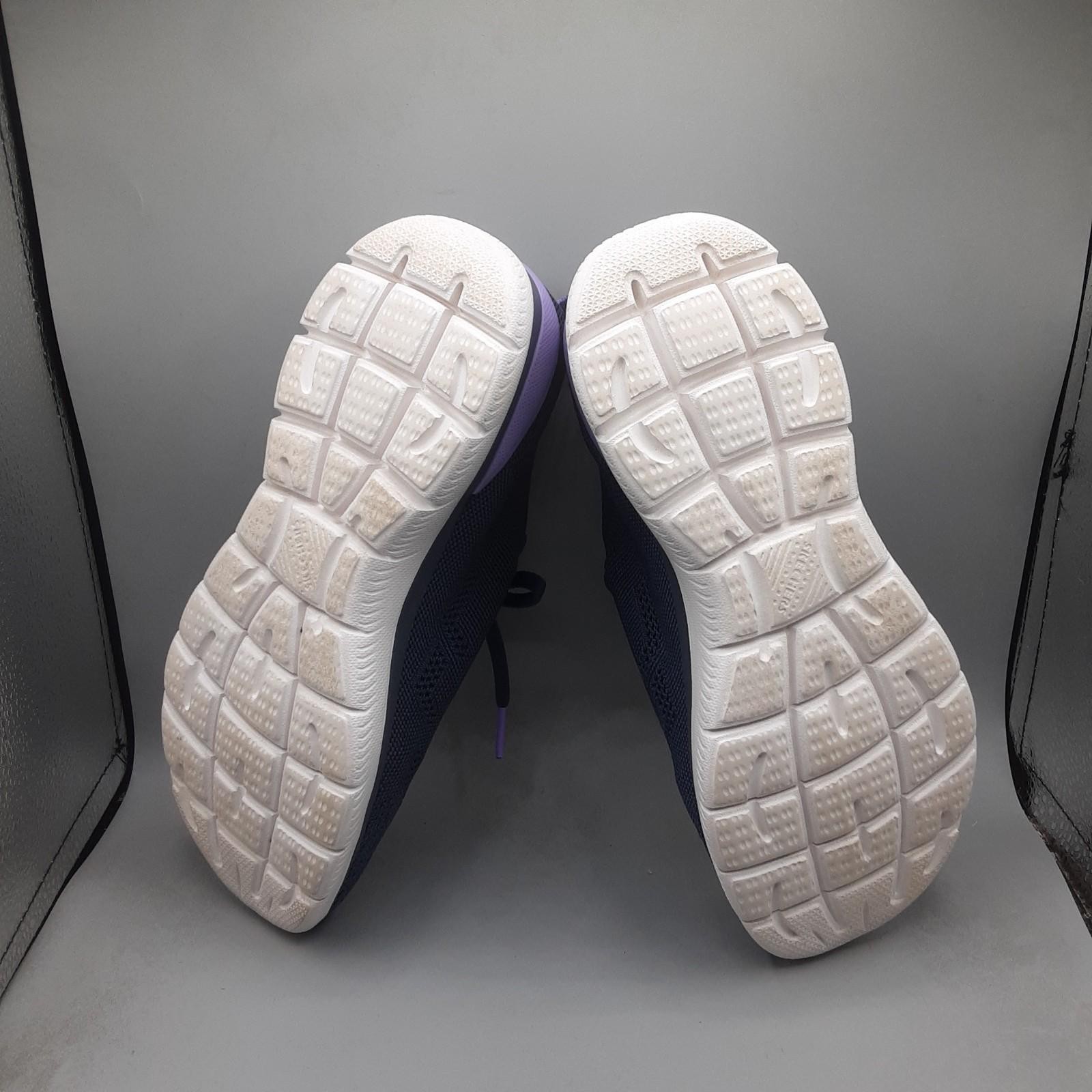 Skechers Summits Sneak Peek Sneakers Women’s 8M Blue Navy Lavender A140