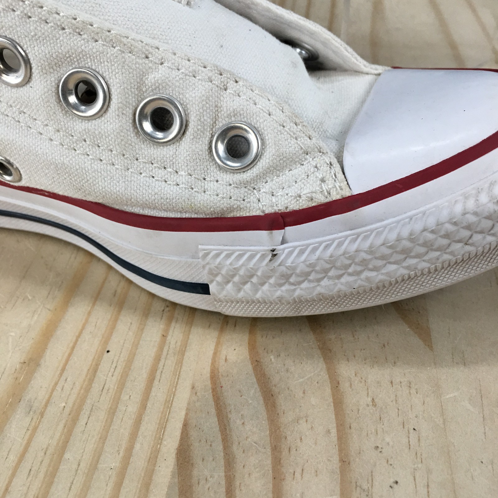 Converse Shoes Mens 5 Womens 7 Chuck Taylor All Star Low Sneakers M7652 White