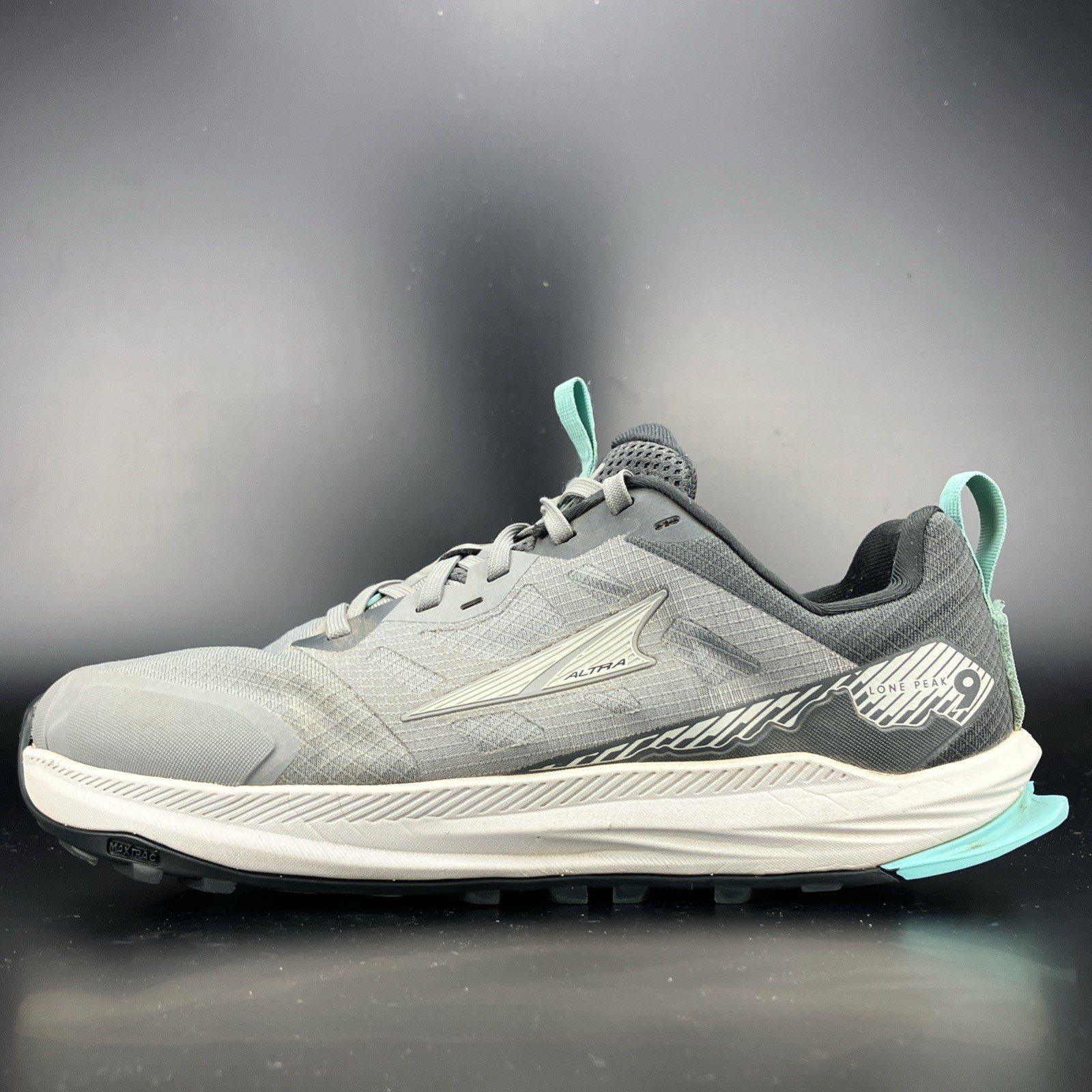 Altra Lone Peak 9 Trail Shoes – Women’s Size 10 ‘Gray’ (AL0A85PR220)