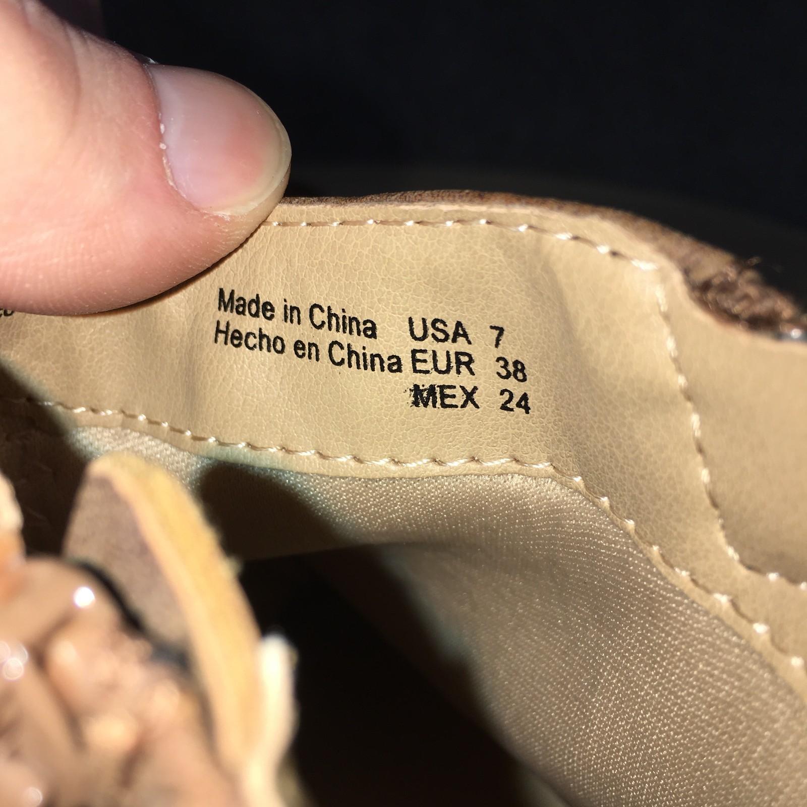 Time And Tru Ankle Boots Womens 7 Side Zip Casual Low Heels Round Toe Brown