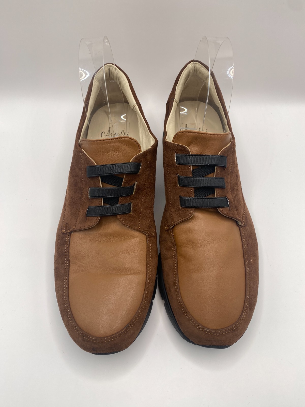 AMALFI BY RANGONI Womens Jill Sneaker In Castagno Cashmere Sz 9.5 M
