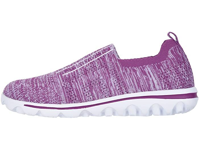 Propet WAT024 Travel Active Stretch Women’s Comfort Slip-on in Berry Mediums