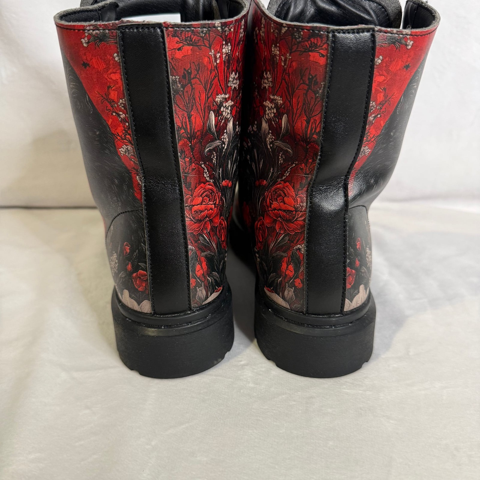 Twilight Cat Boots – Vegan-Leather Witchy Gothic Boots,