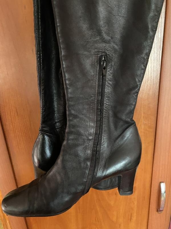 Women Bruno Magli boots black leather 40