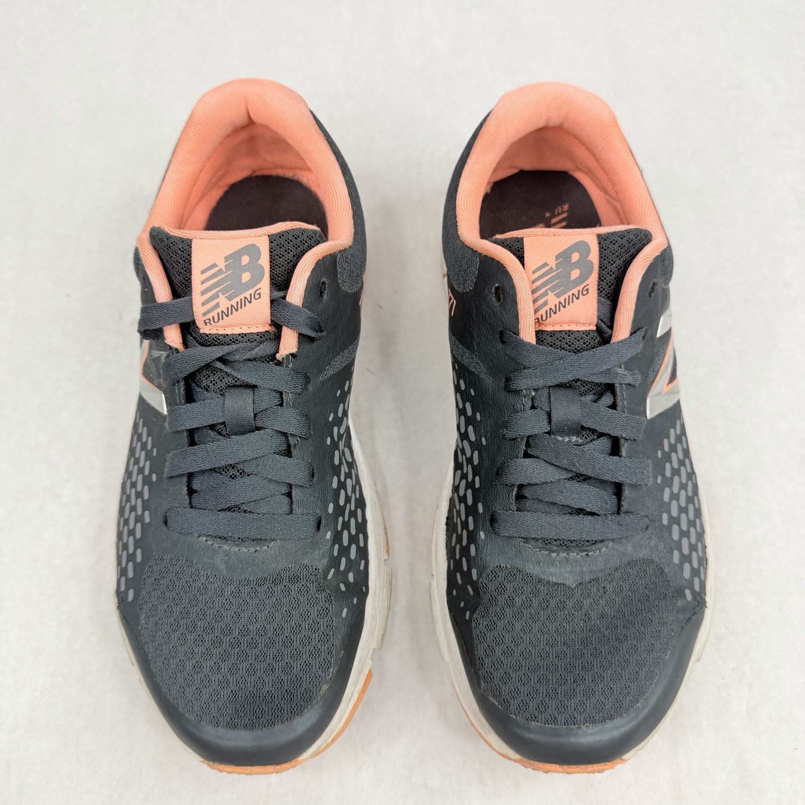 New Balance 771 Cush Running Shoe Womens Size 8 Black Salmon