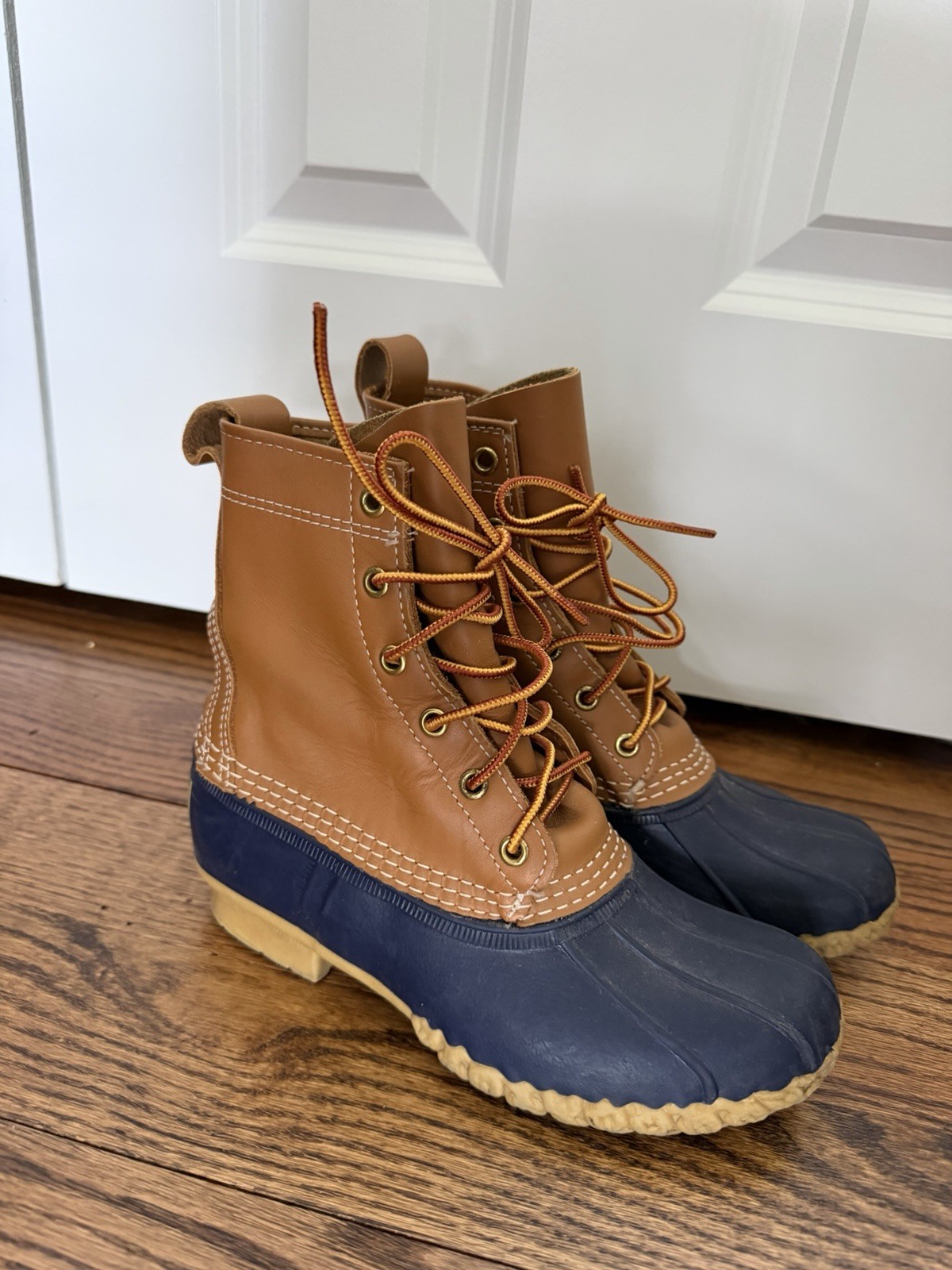 Women’s Ll Bean Duck Boots Size Bm 6 Medium