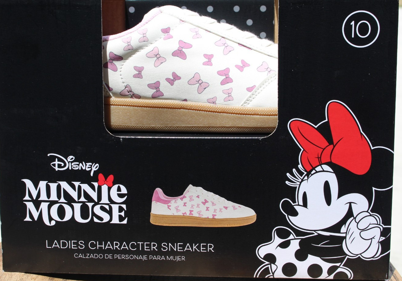 Disney Minnie Mouse Women’s Character Sneakers Size 10 NWT!