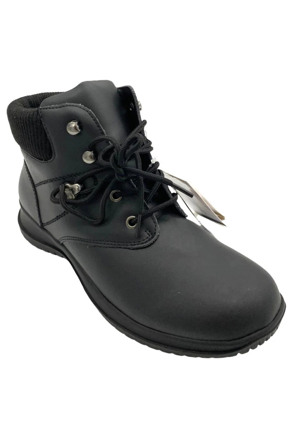 Wanderlust Women’s Boston Ankle Boots Black Leather