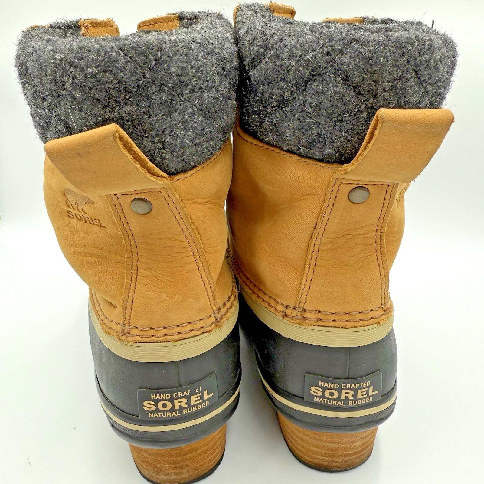 SOREL Slimpack II Lace Duck Ankle Winter Spring Boots Waterproof Women’s SZ 8.5