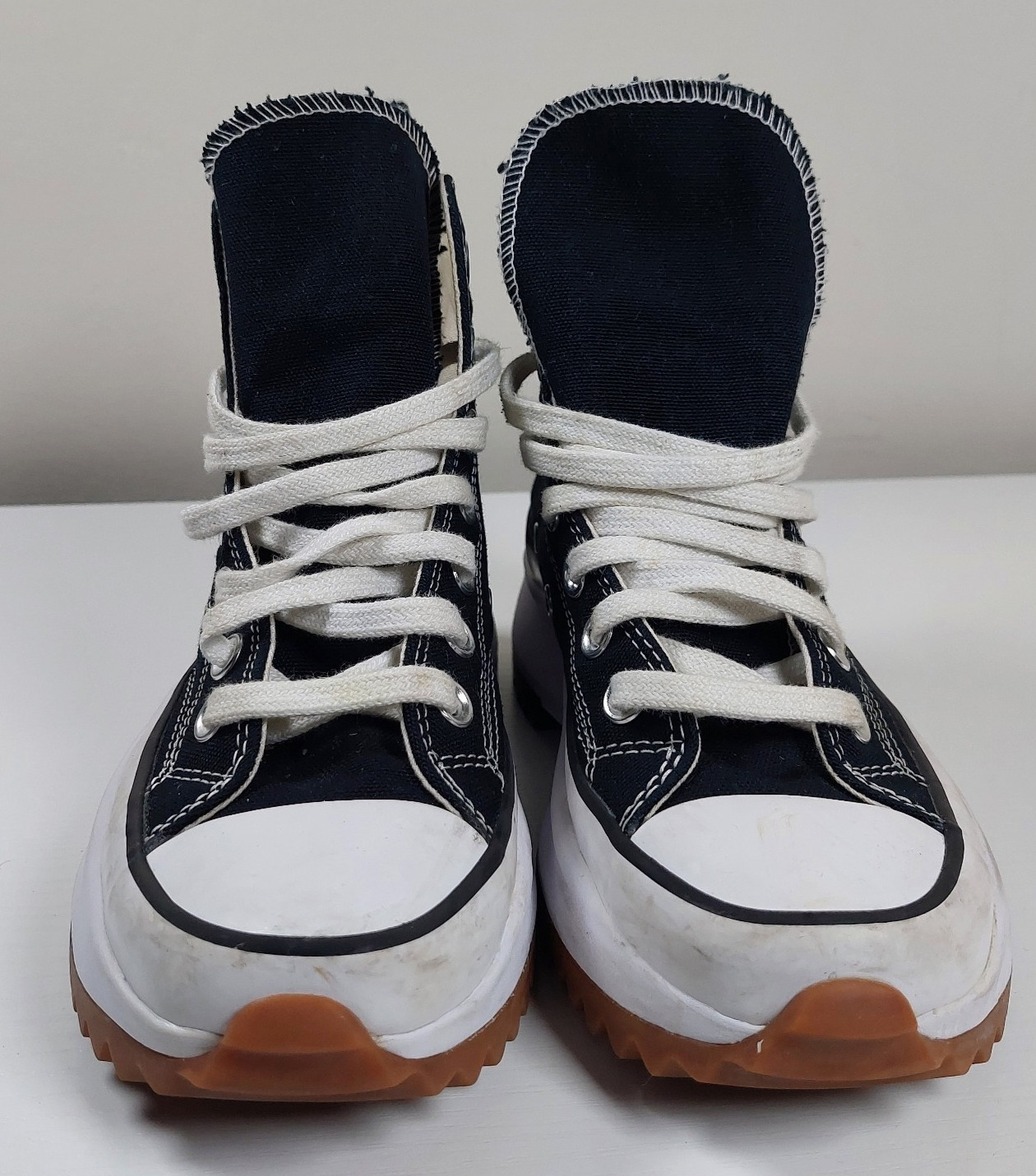 Converse Chuck Taylor Run Star Hike Platform High Top Shoes Women’s 5 Men’s 3.5