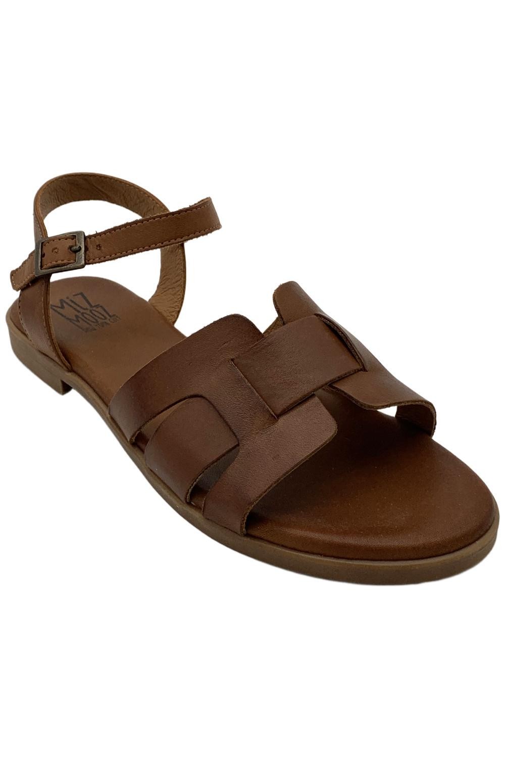 Miz Mooz Women’s Luxor City Sandals Brandy