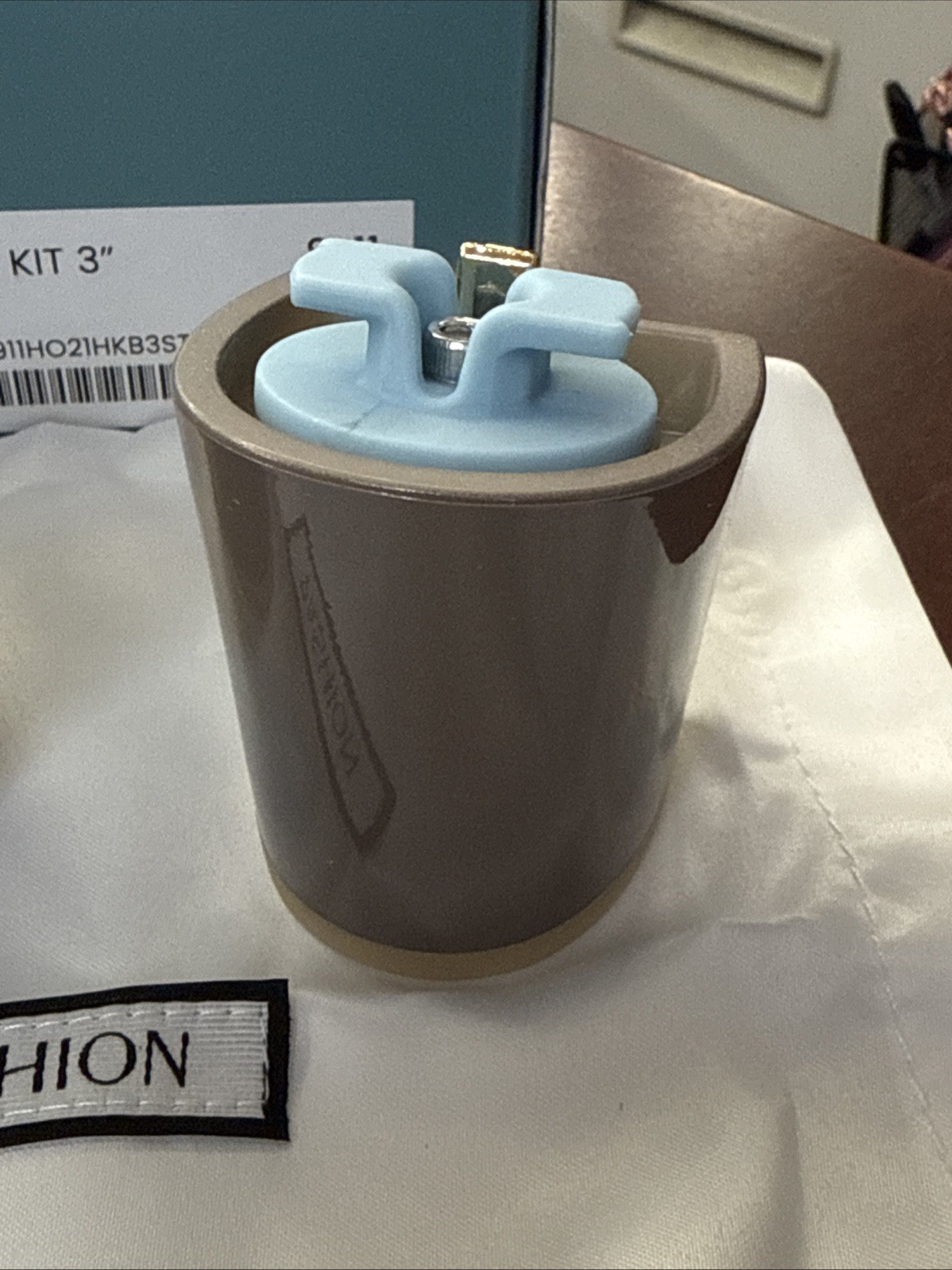 PASHION FOOTWEAR Block Heel Kit 3” Storm Size 9 – 11 $40 MSRP