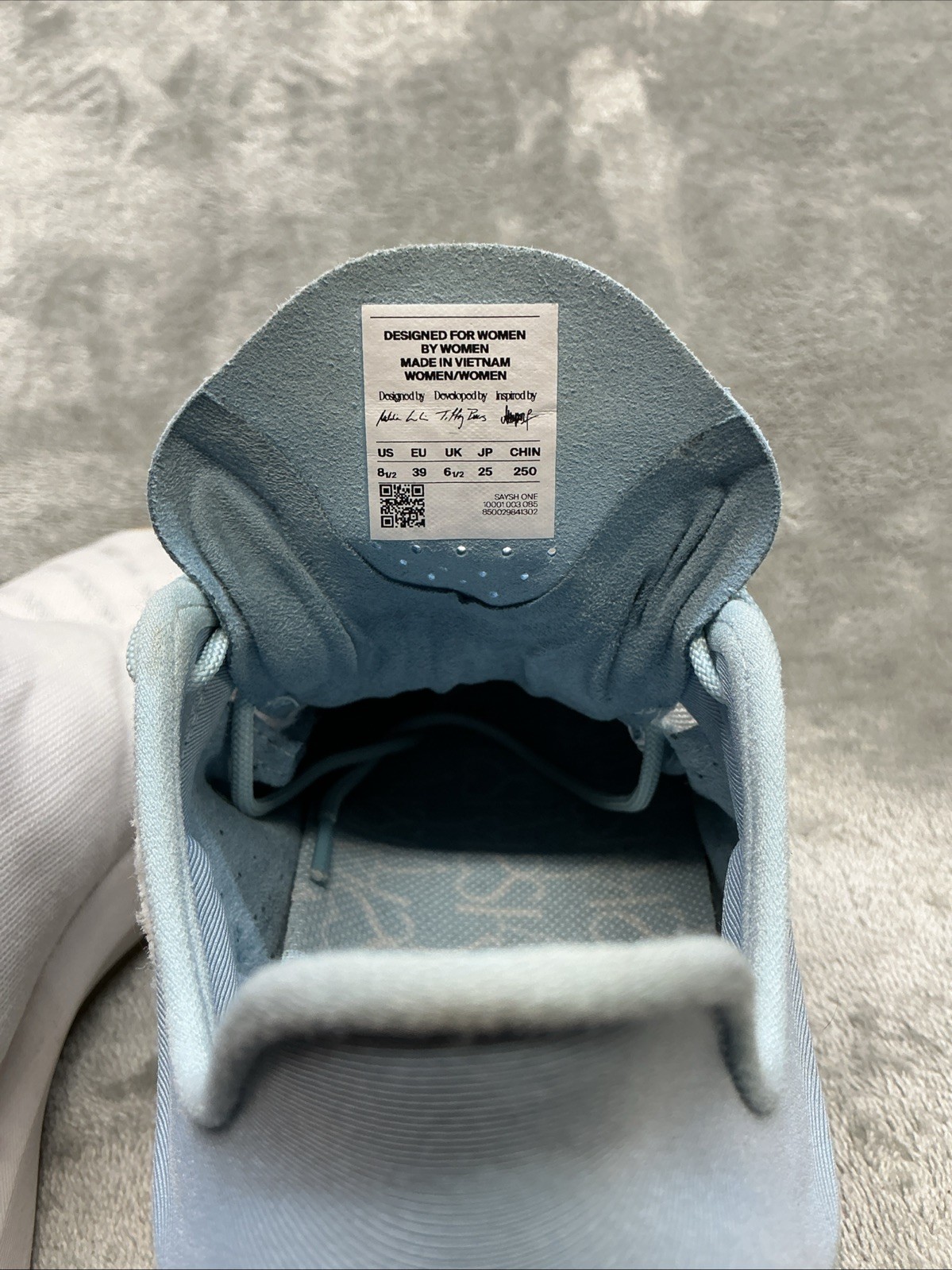 ATHLETA Saysh One Allyson Felix Sneakers Blue White Women’s Size 8.5