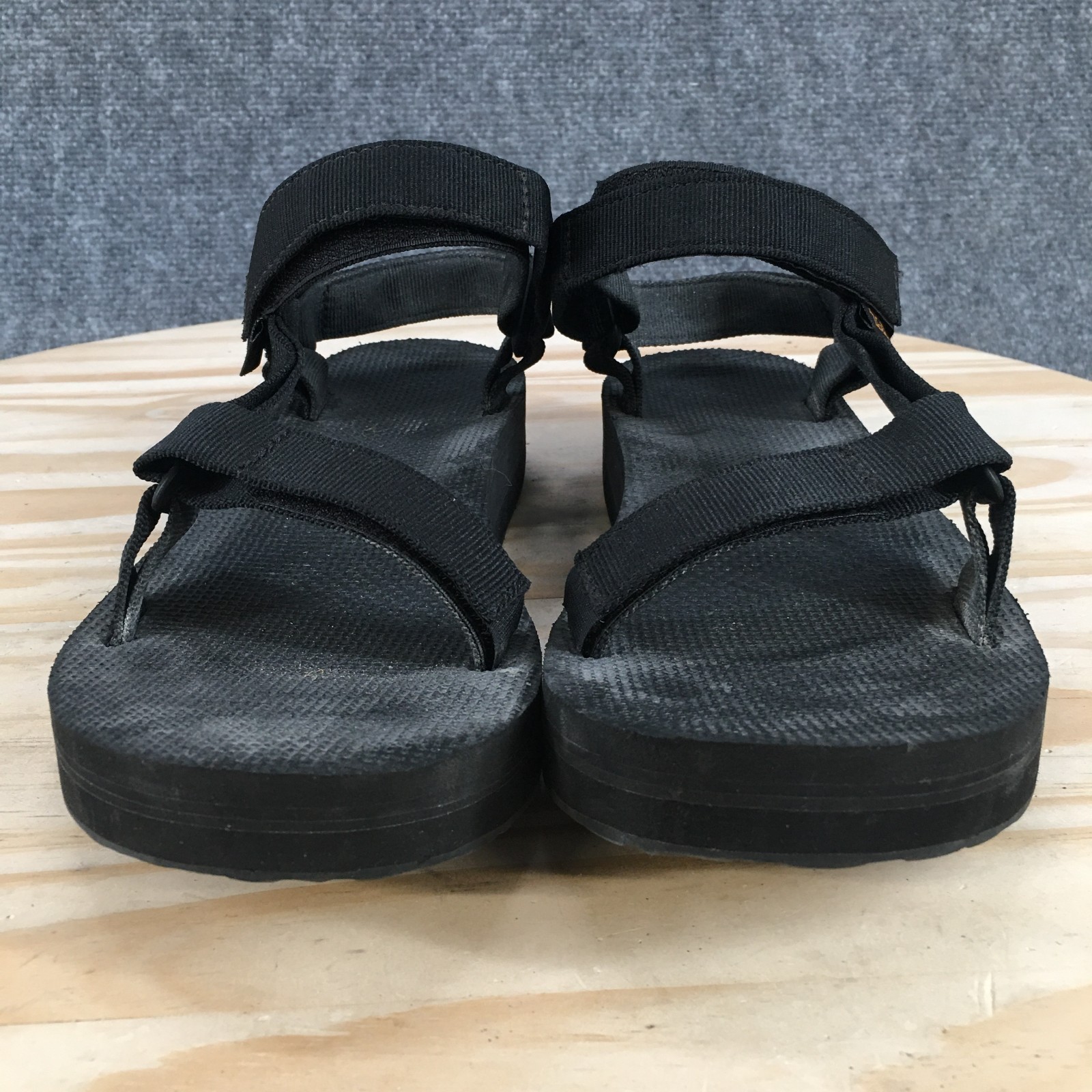 Teva Sandals Womens 10 Midform Universal Sporty Slingback Flats 1090969 Black