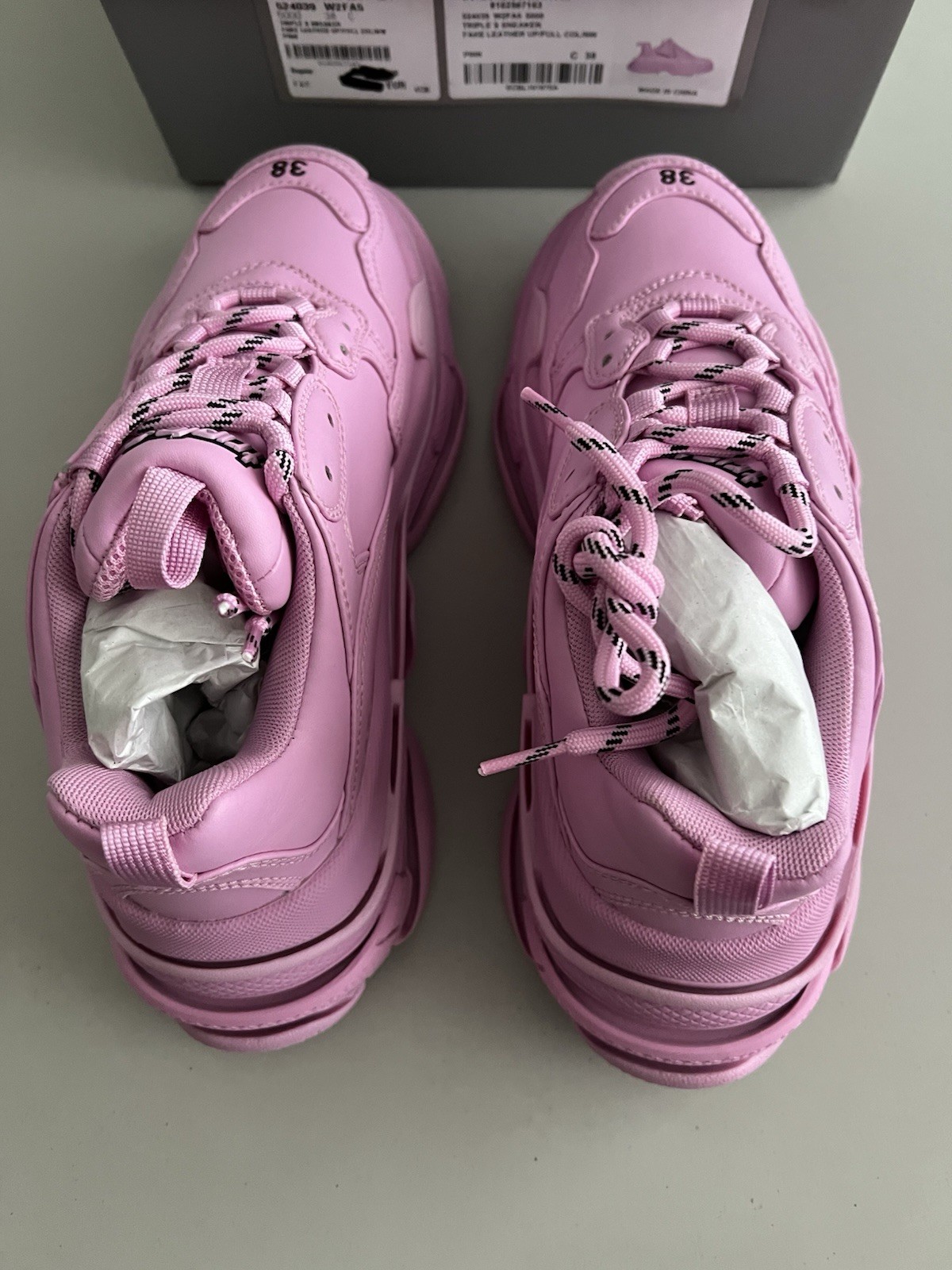 Balenciaga NEW Triple S Sneakers Pink EU38/US8