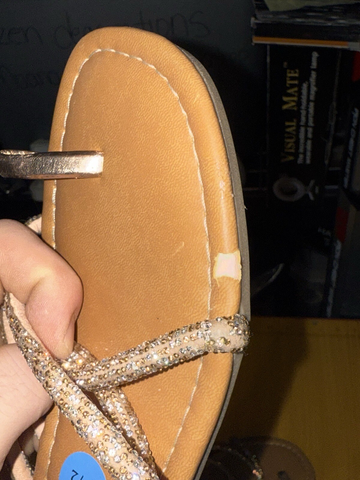 mariella made in italy sandals Gold 7.5