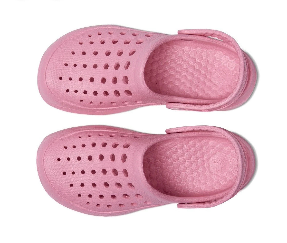 JOYBEES Unisex Size 10 Women/ 8 Men Active Clog Comfort Sandals • Pink NEW