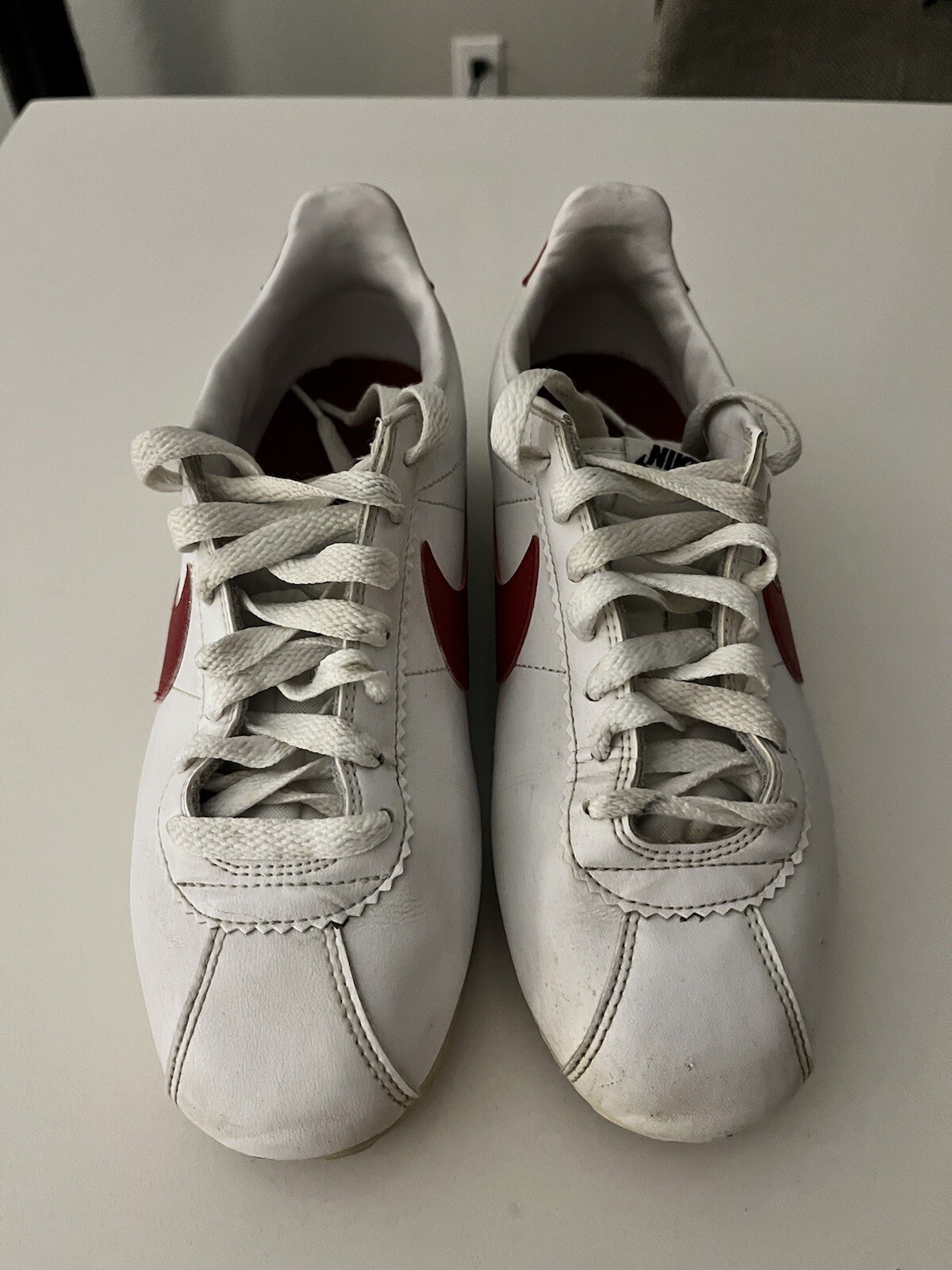 Size 7 – Nike Classic Cortez White Red