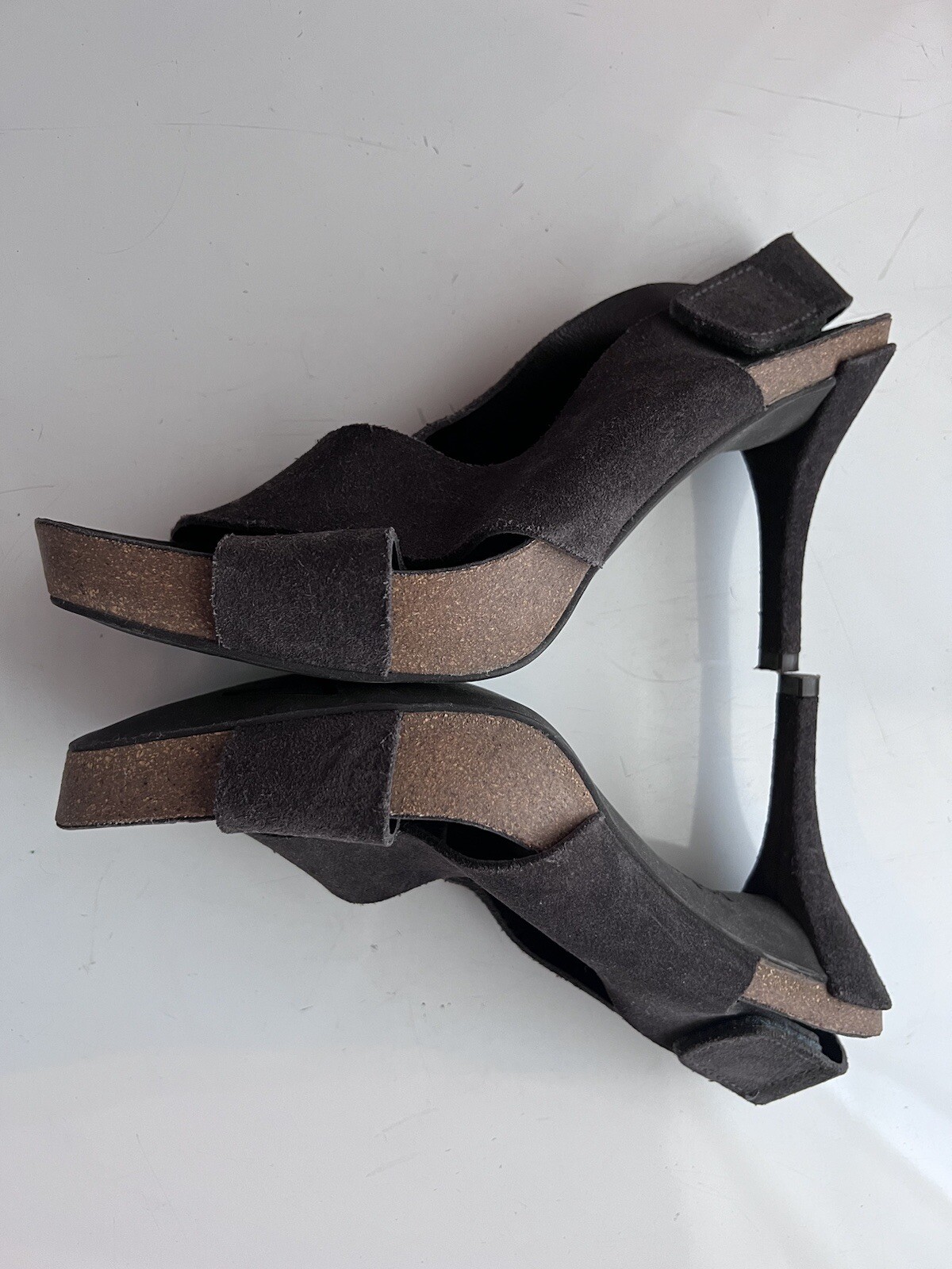 Pedro Garcia Platform Heels Open Toe Sz EUR 40