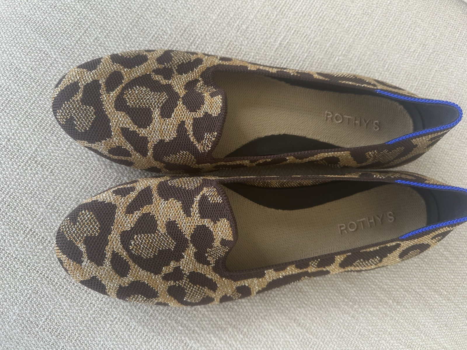 Rothy’s Size 10 Leopard Loafer Excellent Condition
